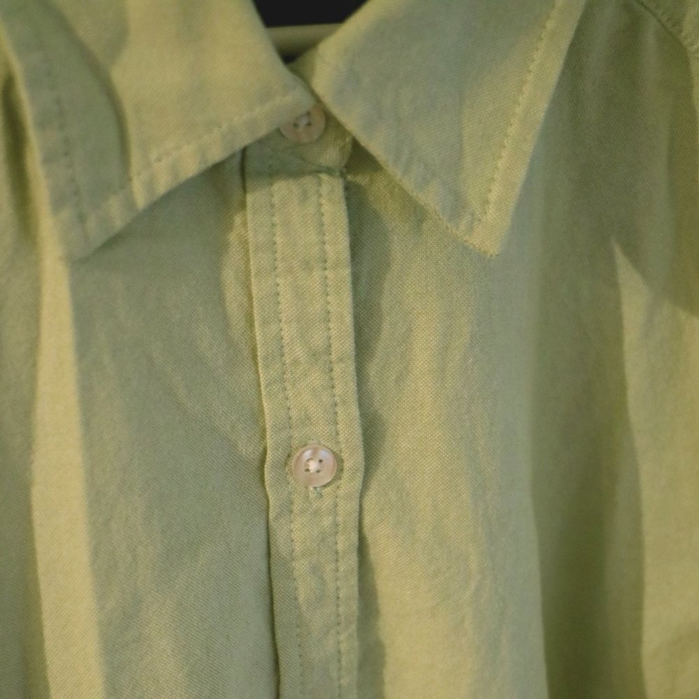 Light green button down - Picture 2 of 3